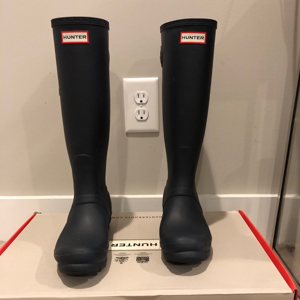 Hunter Adjustable Back Wellington Boot BRAND NEW!